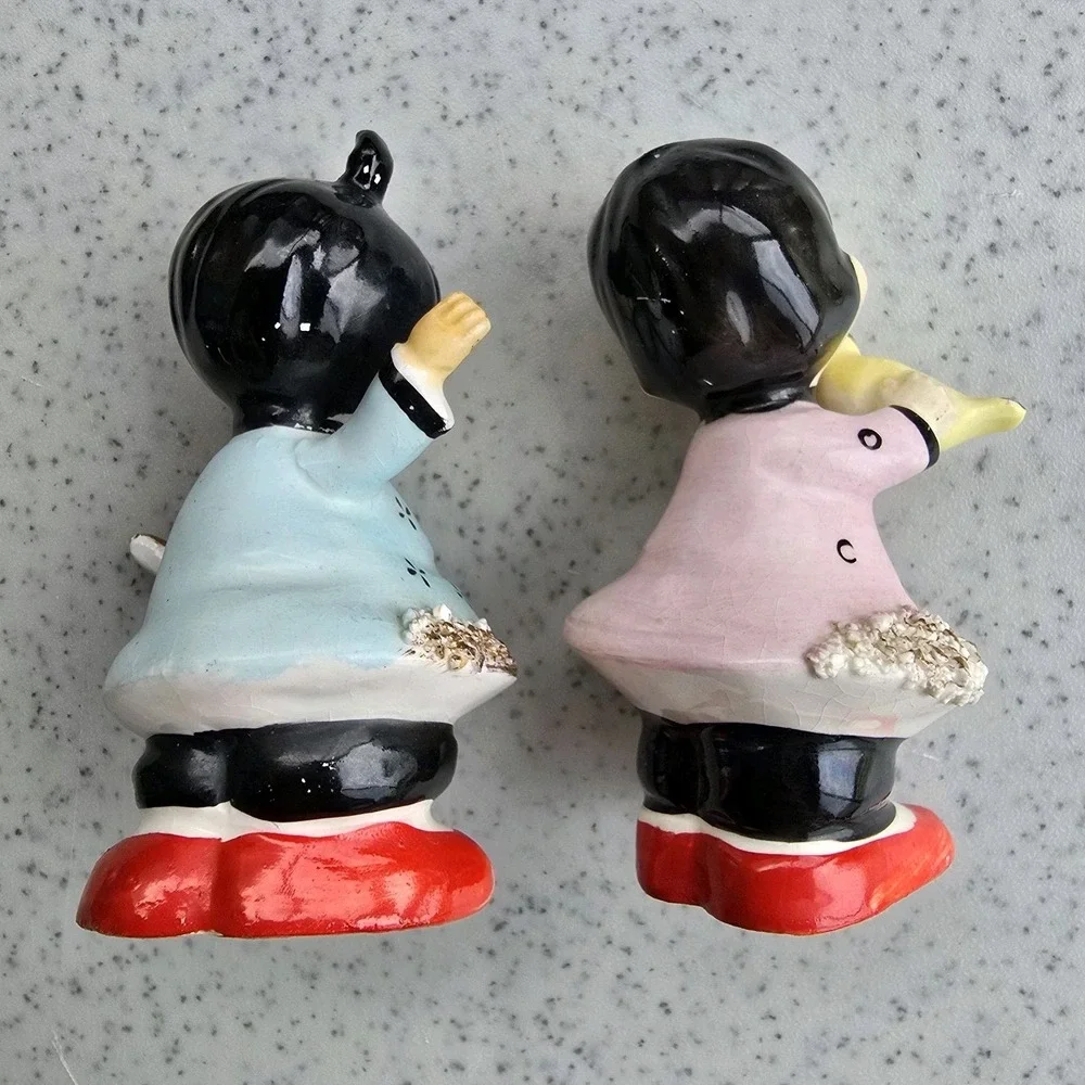 Enesco Japan Oriental‎  Salt & Pepper Shakers Vintage